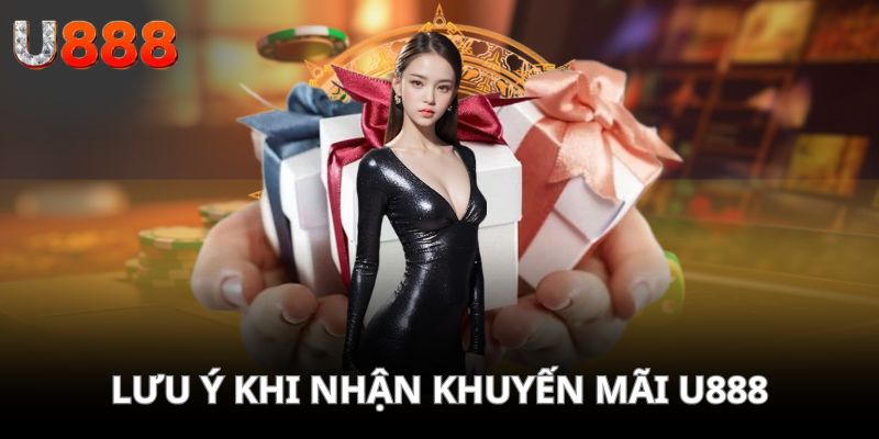 Lưu ý khi tham gia khuyến mãi nổ hũ bắn cá game bài U888